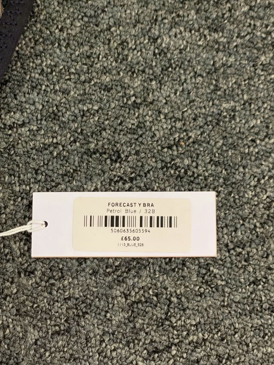 Beija London Petrol Blue Forecast Bra 32B - Reliked