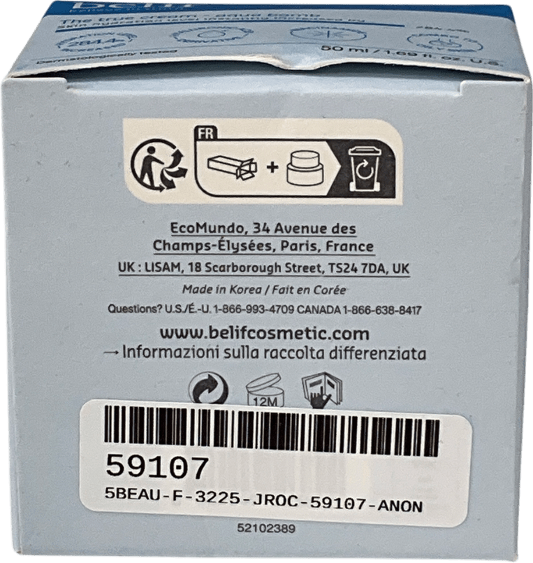 belif The True Cream Aqua Bomb 50ml - Reliked