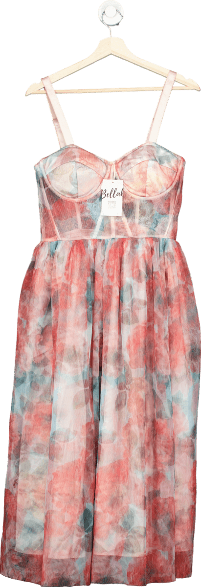 Bella Barnett Floral Mesh Dress XL - Reliked