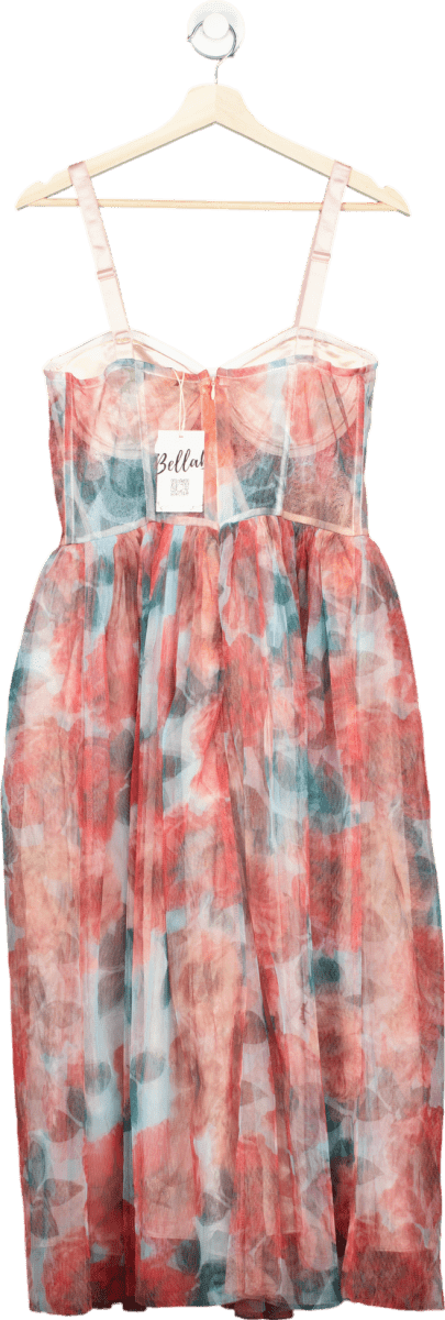 Bella Barnett Floral Mesh Dress XL - Reliked