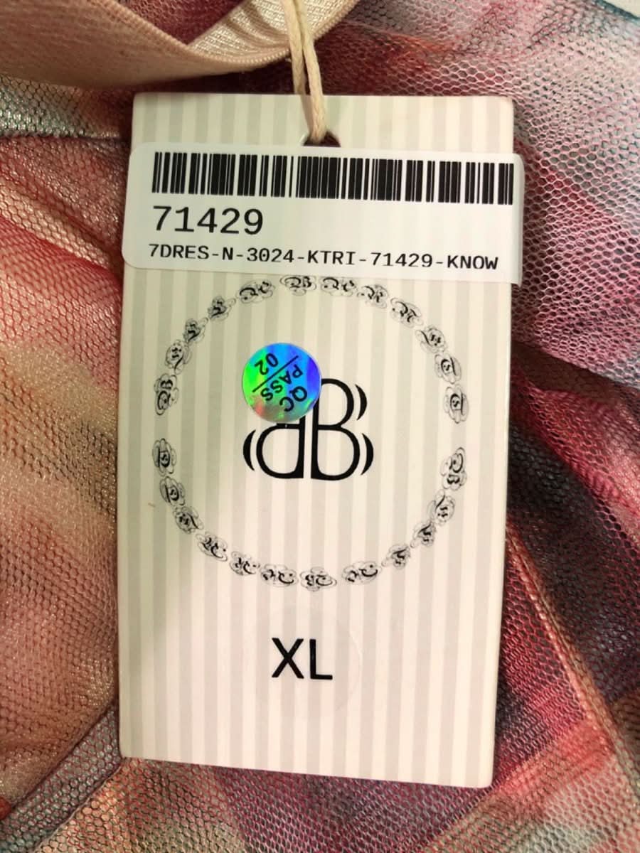 Bella Barnett Floral Mesh Dress XL - Reliked