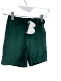 Benedita Green Velvet Shorts 4 Years - Reliked