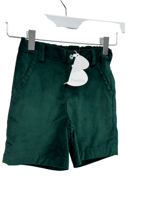 Benedita Green Velvet Shorts 4 Years