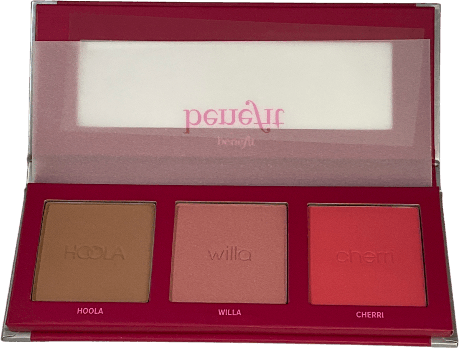 Benefit Chocolicious Cheeks Hoola Bronzer And Blush Palette X3 - Reliked