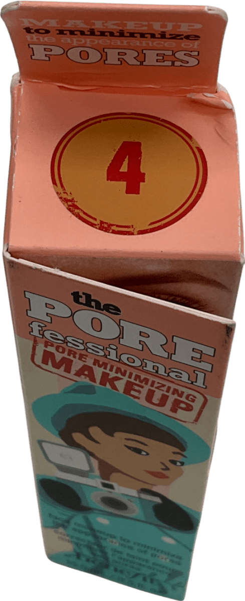 Benefit Porefessional Pore Minimizing Makeup - Shade 4 Warm Honey 15ml - Reliked