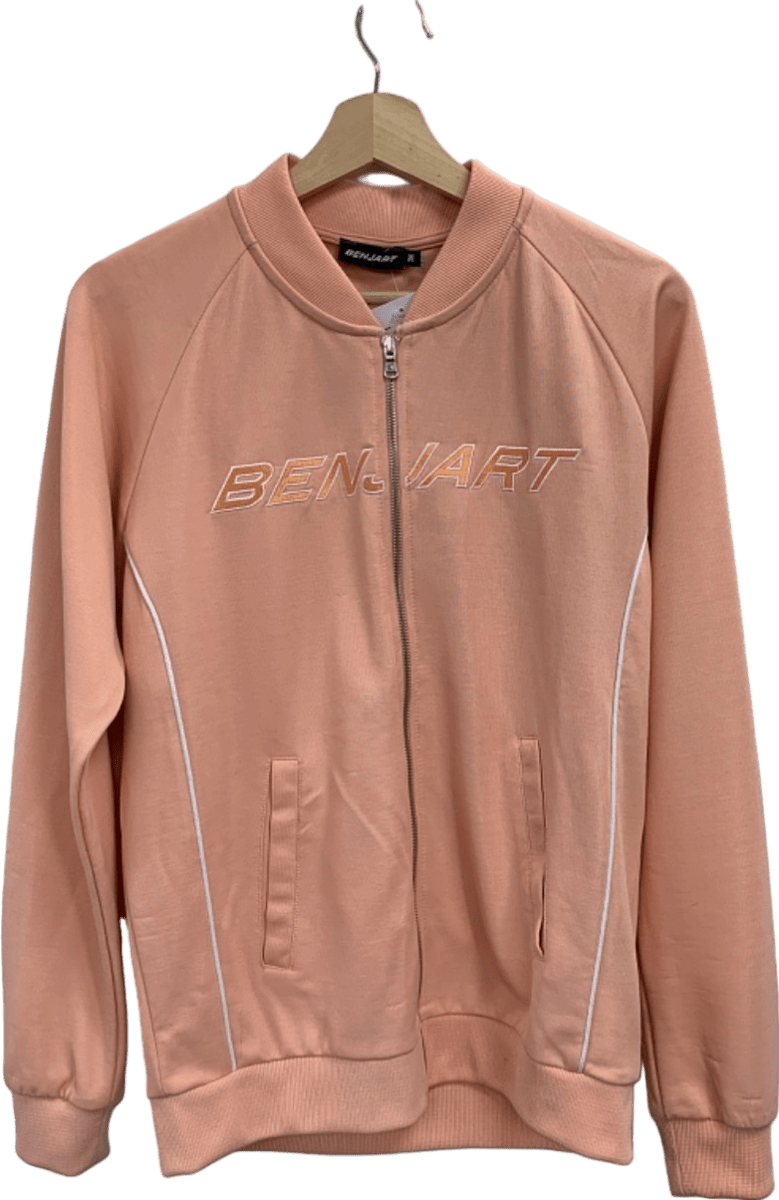 Benjart Peach Bomber Jacket UK M - Reliked