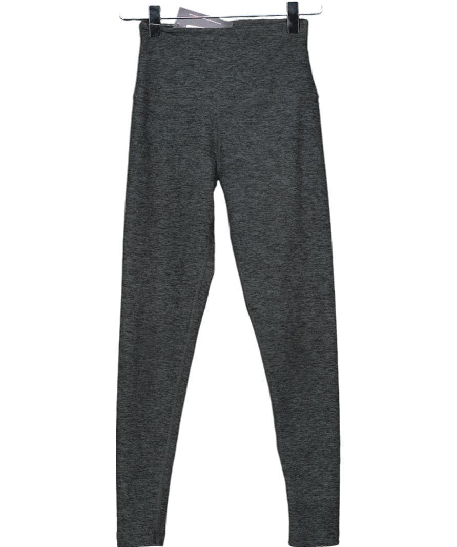 Beyond Yoga Dark Grey Marl High Waist Leggings UK XS - Reliked