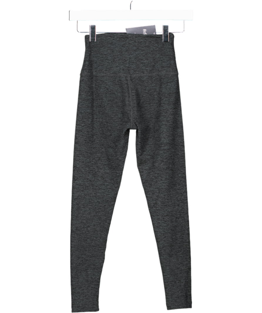Beyond Yoga Dark Grey Marl High Waist Leggings UK XS - Reliked