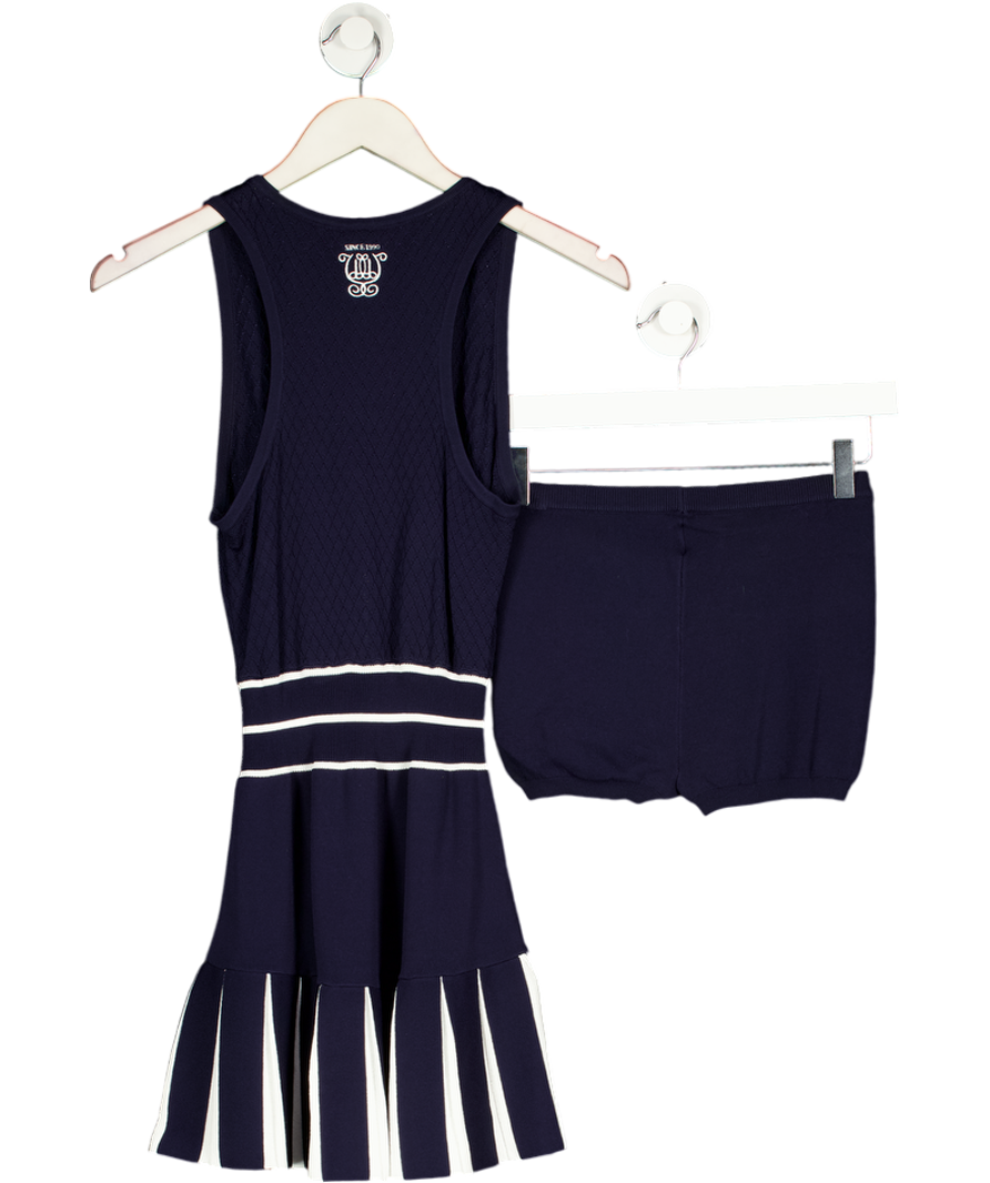WISKII Blue Mini Dress With Shorts UK S