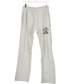 JEANIUS BAR ATELIER Grey Zip Pocket Joggers UK S