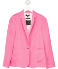 ME + EM Pink Sharp Shoulder Blazer UK 6