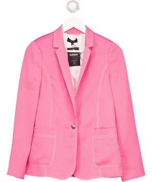 ME + EM Pink Sharp Shoulder Blazer UK 6