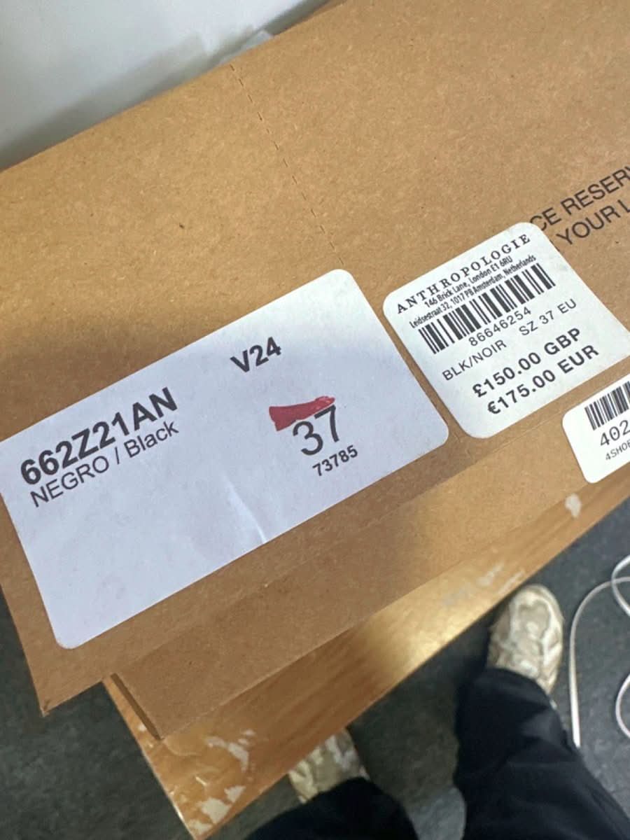 Bibi Lou Black Patent Leather Block Heel Pumps EU 37 UK 4 - Reliked