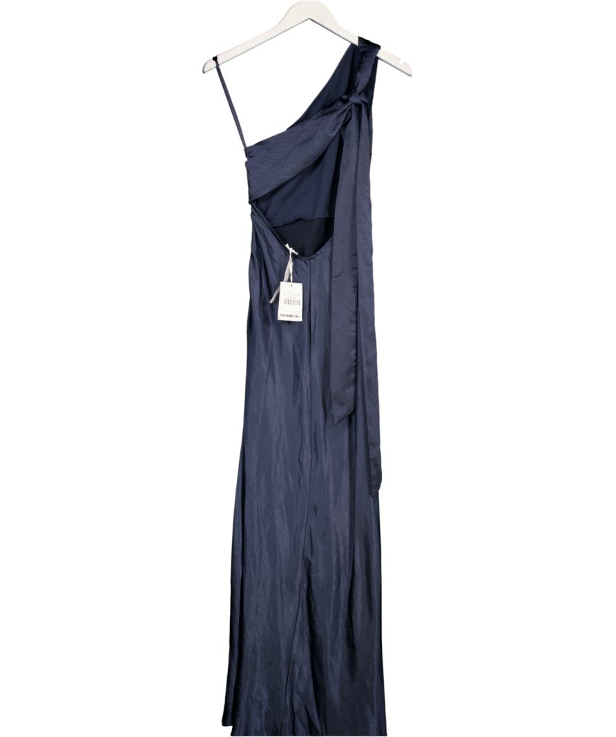 Billy J Blue Halle One Shoulder Maxi Dress UK 6 - Reliked