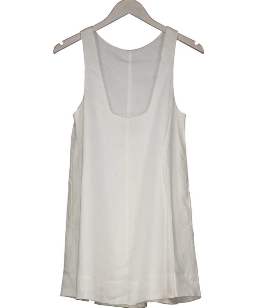 Billy J White Nemi Linen Dress UK XS - Reliked
