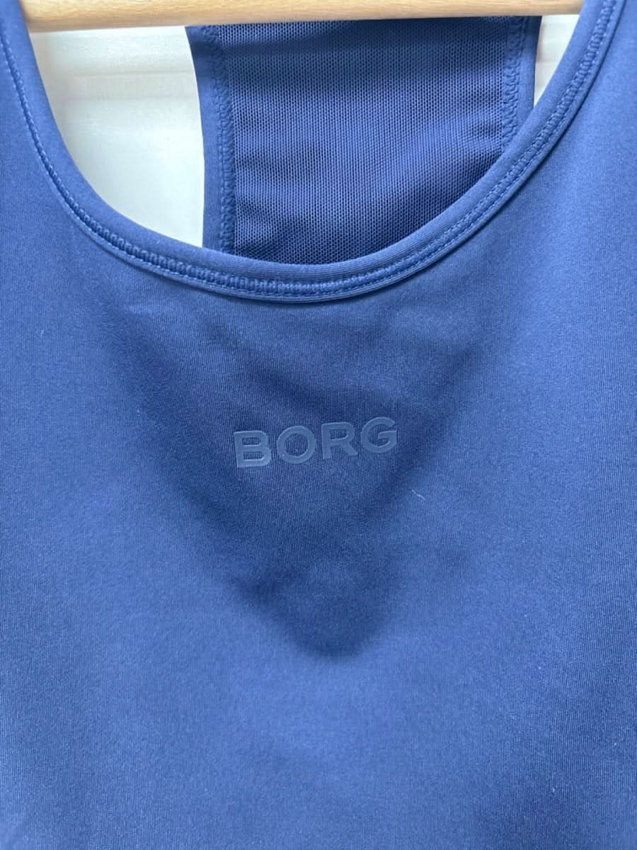 Björn Borg Navy Borg Crop Tank UK S - Reliked