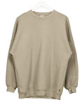 Blakely Khaki Green Oversized Logo Sweatshirt UK S - Reliked