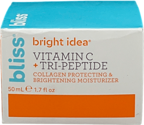 Bliss Vitamin C & Tri - peptide Collagen Brightening Moisturizer 50ml - Reliked