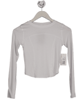 Bloch active White Ladies Apex Dynamic Long Sleeve Top UK XS - Reliked