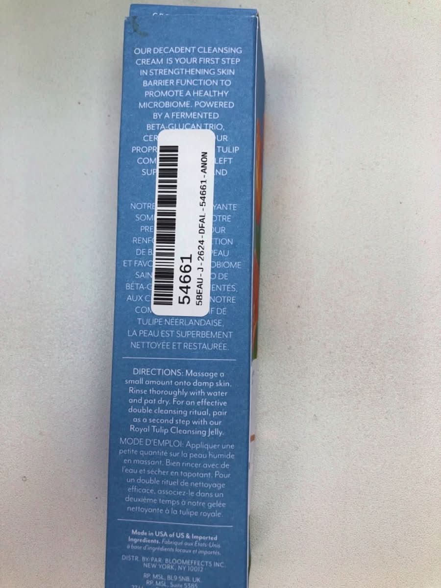 Bloomeffects Tulip Nectar Cleansing Cream 90ml - Reliked