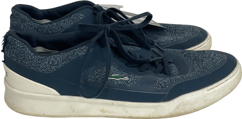 Blue Lacoste Men's Explorateur Sport 317 5 Trainers UK 8.5 EU 41.5 👠 - Reliked