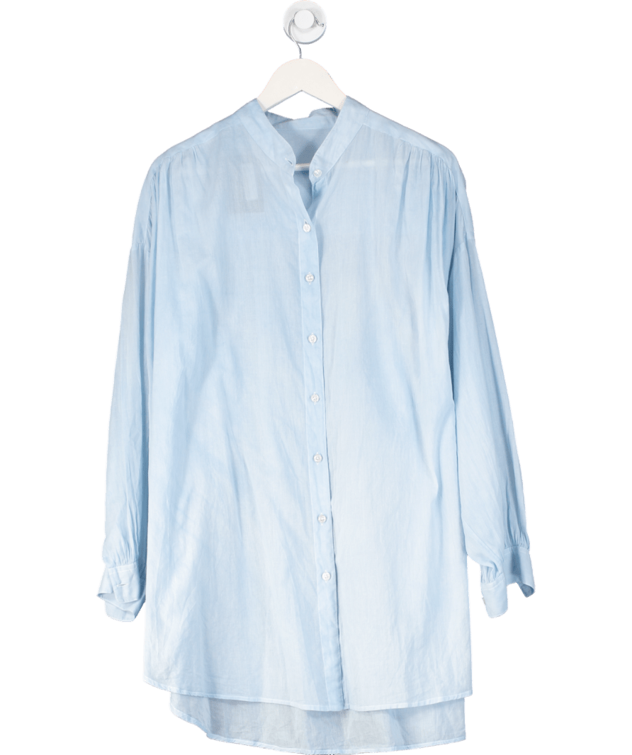 Blue Long Sleeve Shirt UK L - Reliked