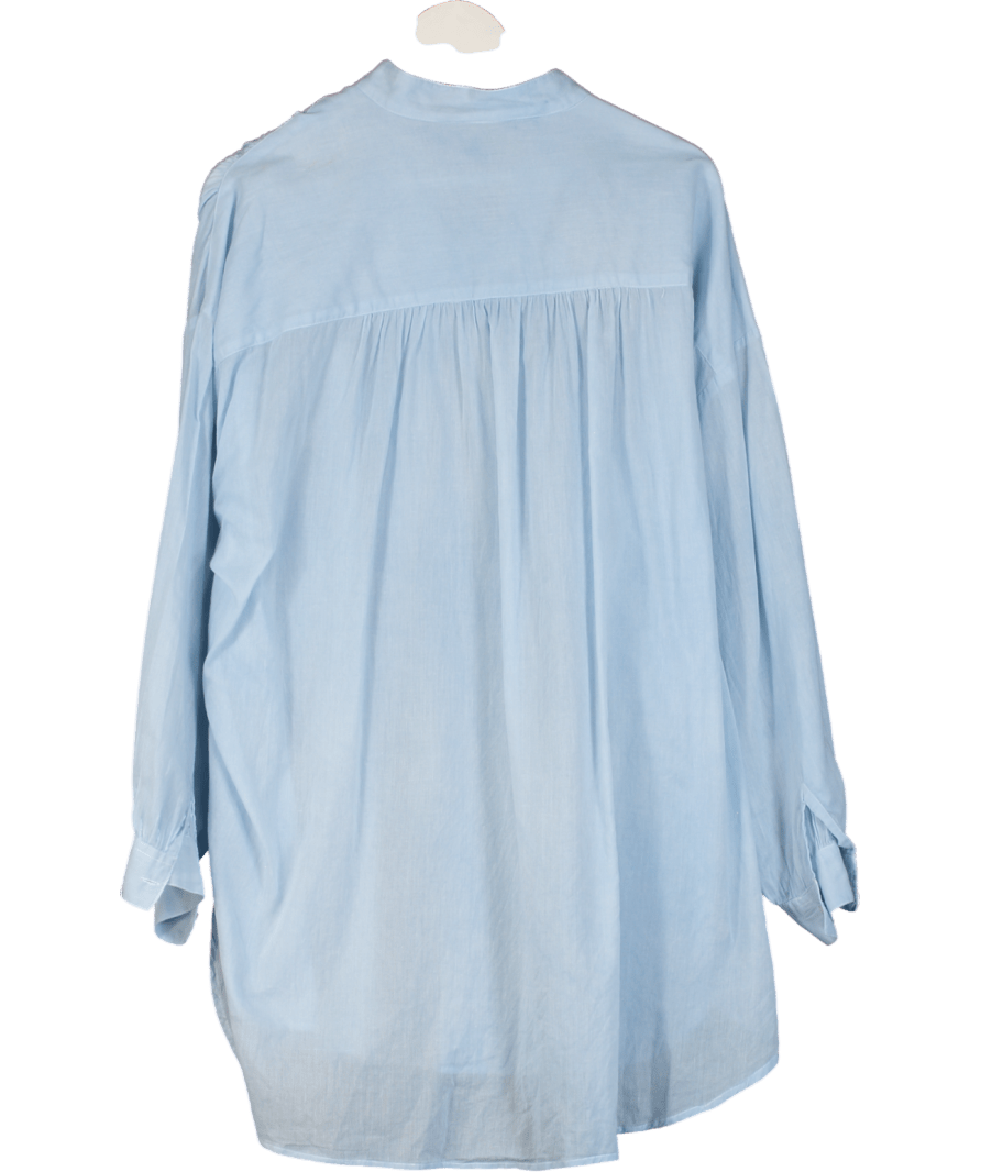 Blue Long Sleeve Shirt UK L - Reliked