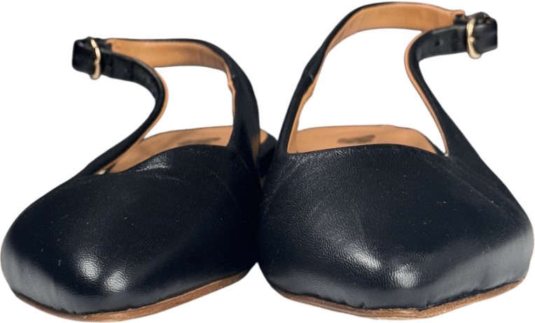 Bobbies Black Paige Flat shoes UK 3 EU 36 👠 - Reliked