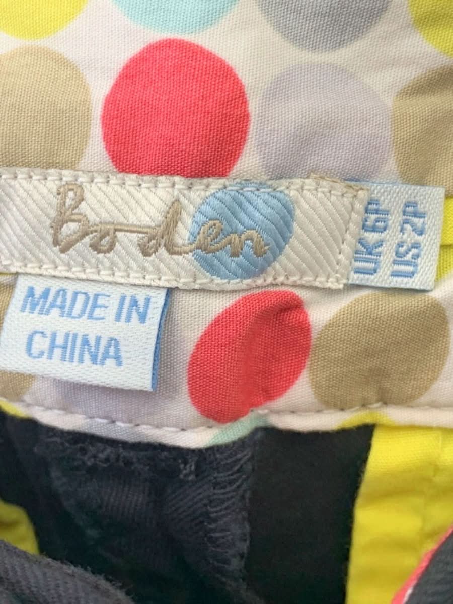 Boden Black Cropped Trousers UK 6 - Reliked