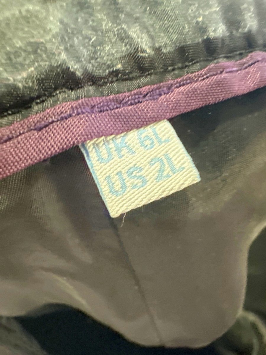 Boden Black Straight Leg Trousers UK 6 Long - Reliked