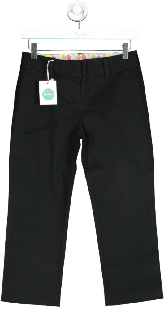 Boden Black Tailored Trousers UK 6 Petite - Reliked