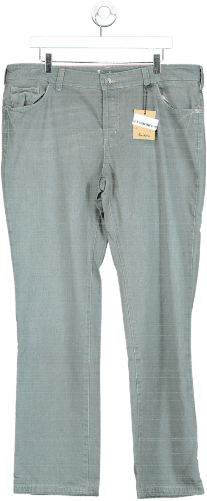 Boden Blue Boyfriend Jeans In Light Vintage UK 18 - Reliked