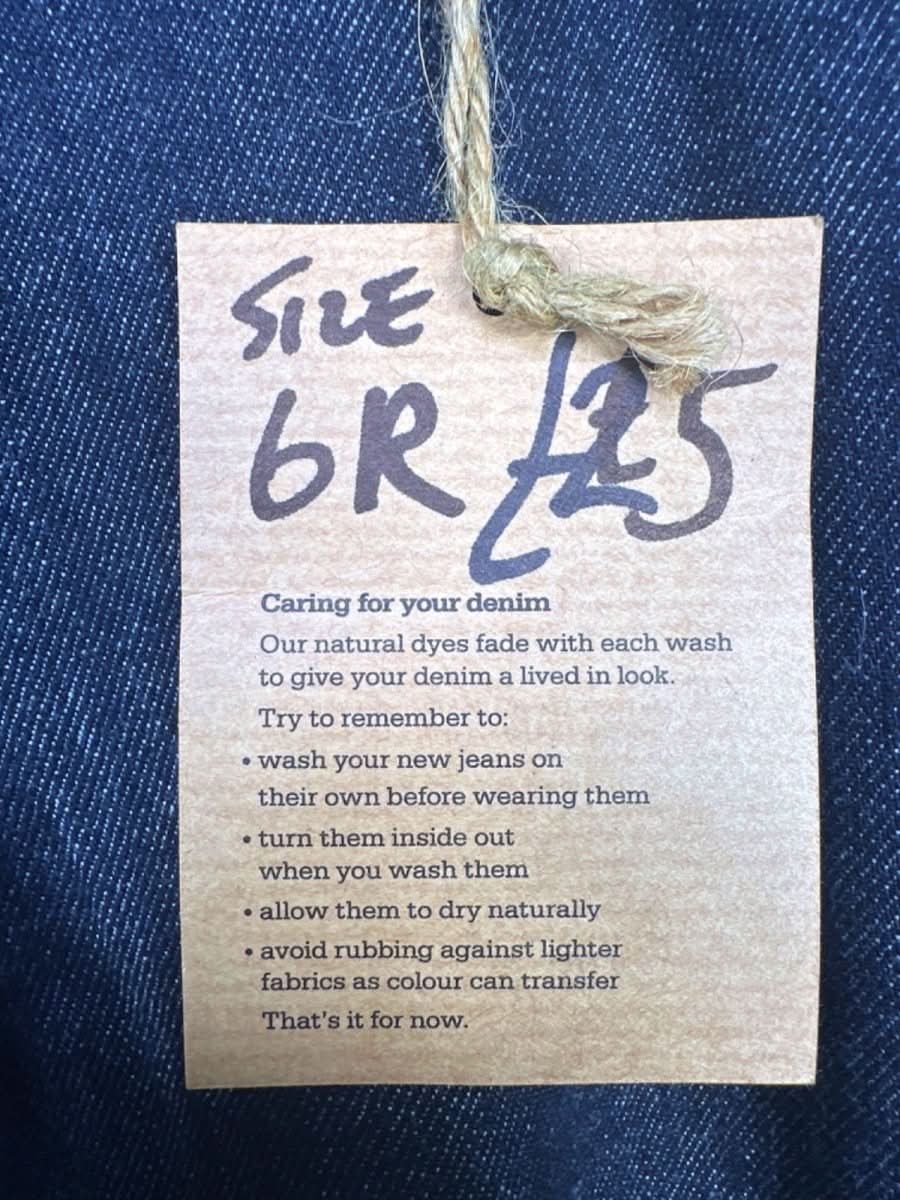 Boden Blue Denim Jeans Regular Size UK 6 - Reliked