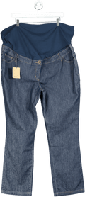 Boden Blue Maternity Straight Jeans UK 20 - Reliked