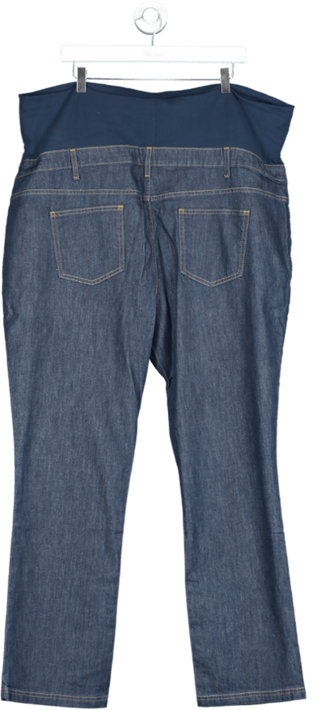 Boden Blue Maternity Straight Jeans UK 20 - Reliked