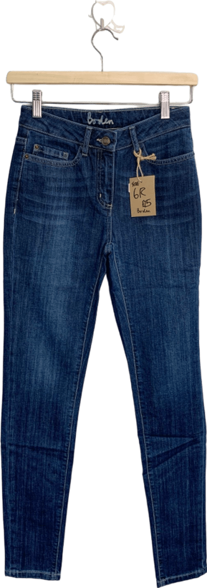 Boden Blue Skinny Jeans UK 6R - Reliked