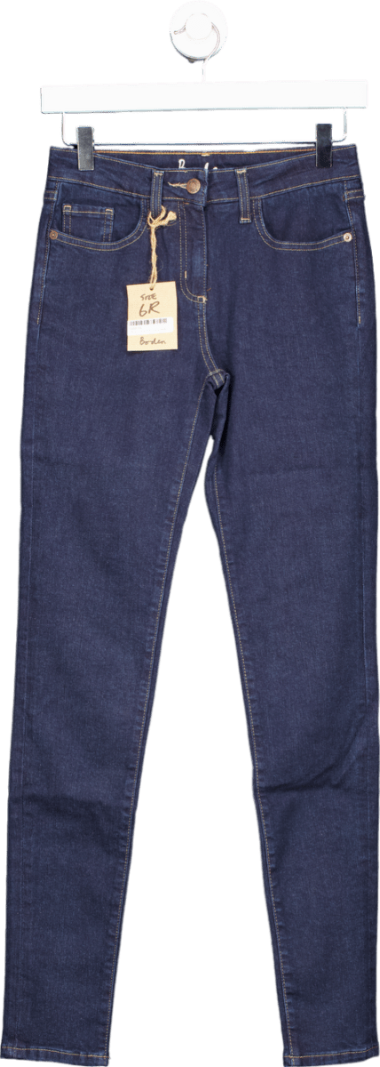 Boden Dark Blue Regular Fit Jeans Size 6R - Reliked