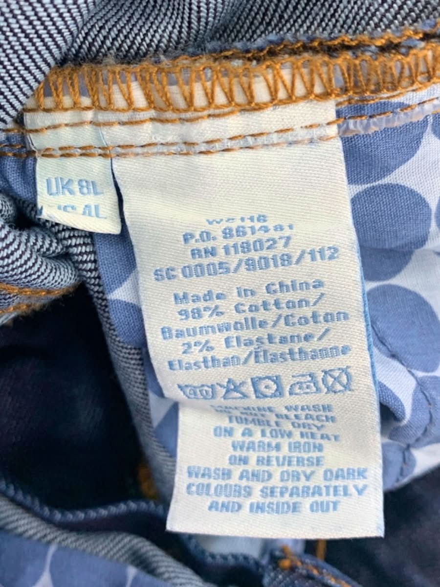 Boden Dark Indigo Skinny Jeans UK 8L - Reliked