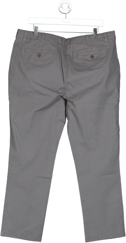 Boden Grey Ankle Skimmer Chino Trousers UK 18 - Reliked