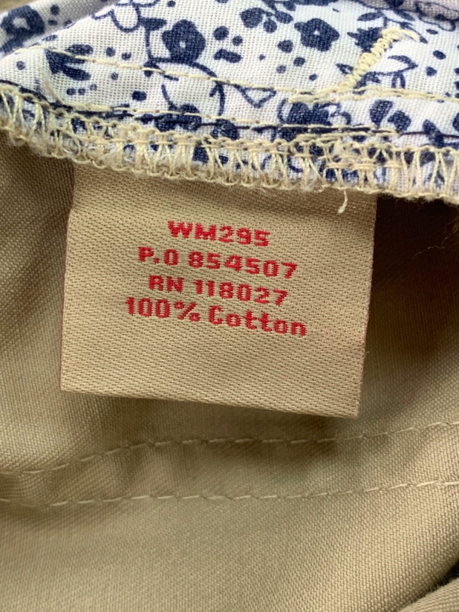 Boden Khaki Cotton Chino Trousers UK 6R - Reliked