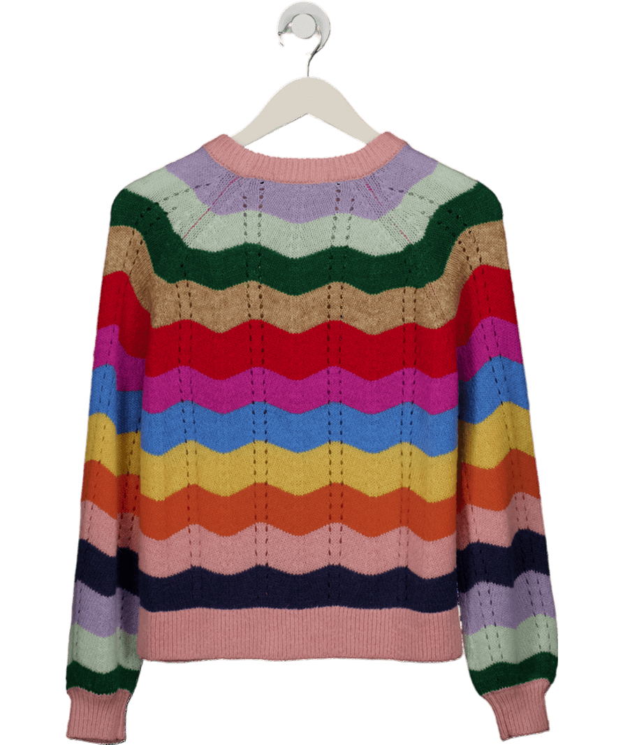 boden Multicoloured Fluffy Wave Jumper UK S - Reliked