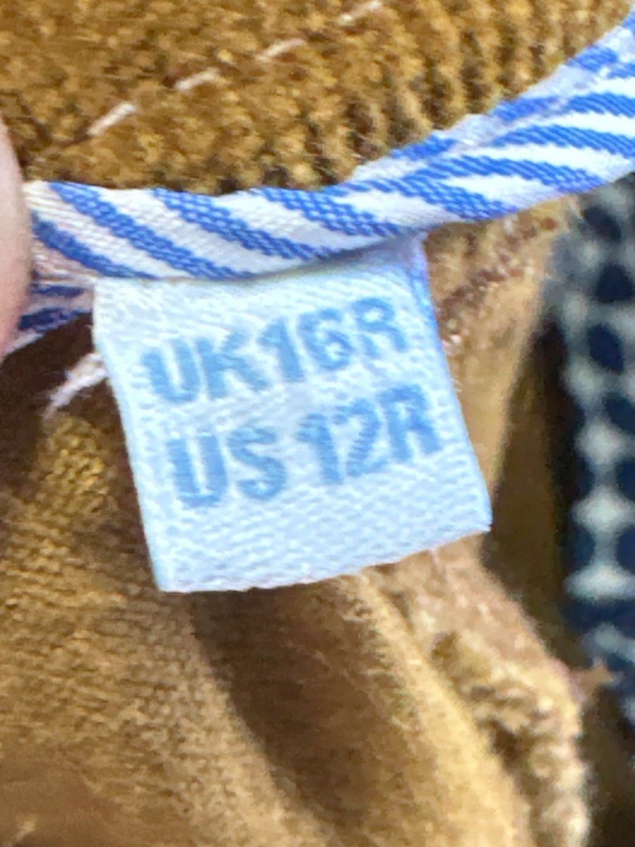 Boden Mustard Brown Corduroy Trousers UK 16R - Reliked