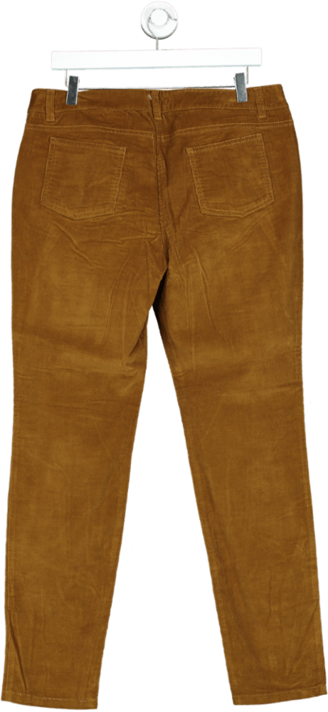 Boden Mustard Brown Corduroy Trousers UK 16R - Reliked