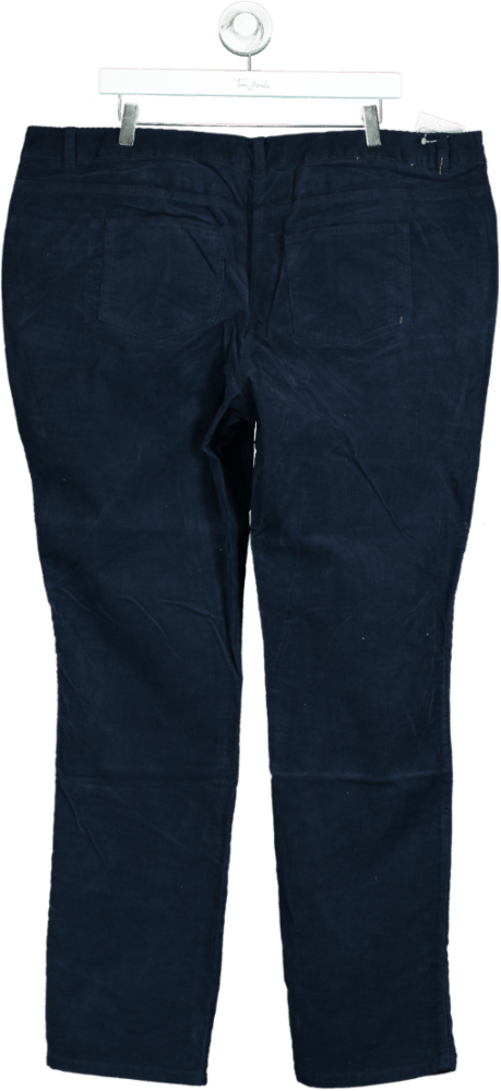 Boden Navy Corduroy Trousers UK 22L - Reliked