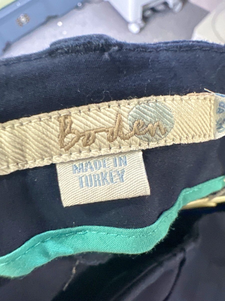 Boden Navy Petite Trousers UK 8 - Reliked