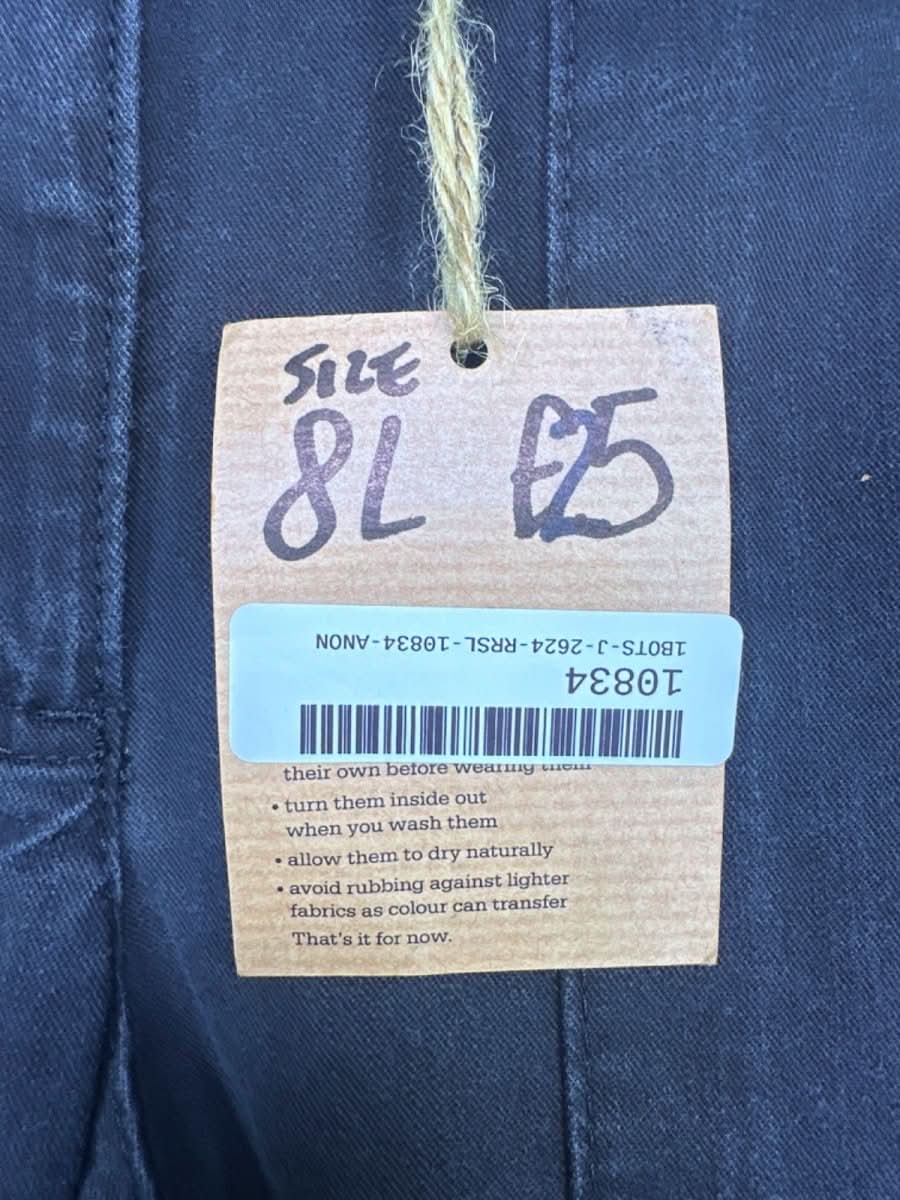 Boden Navy Straight Leg Stretch Jeans 8L - Reliked
