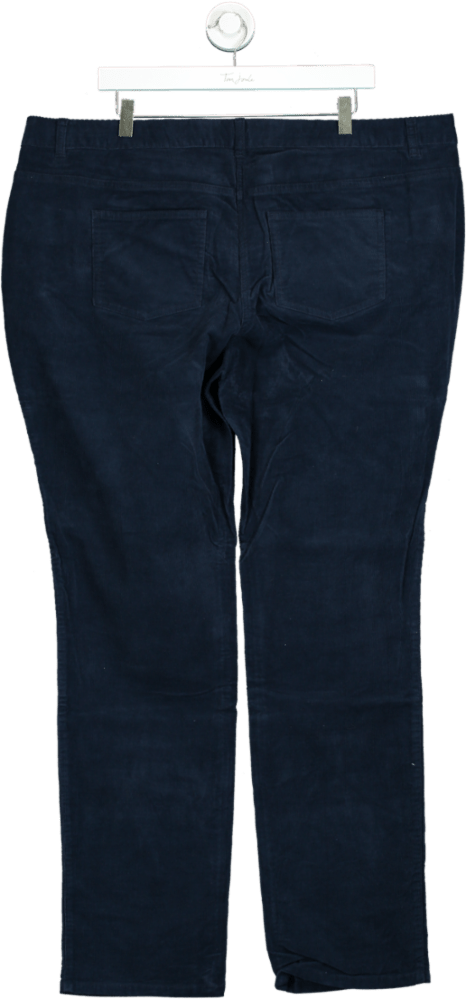 Boden Navy Trousers UK 22 Long - Reliked