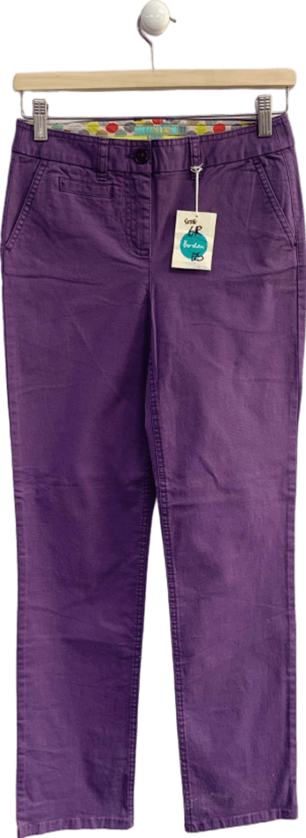 Boden Purple Chinos UK 6R - Reliked