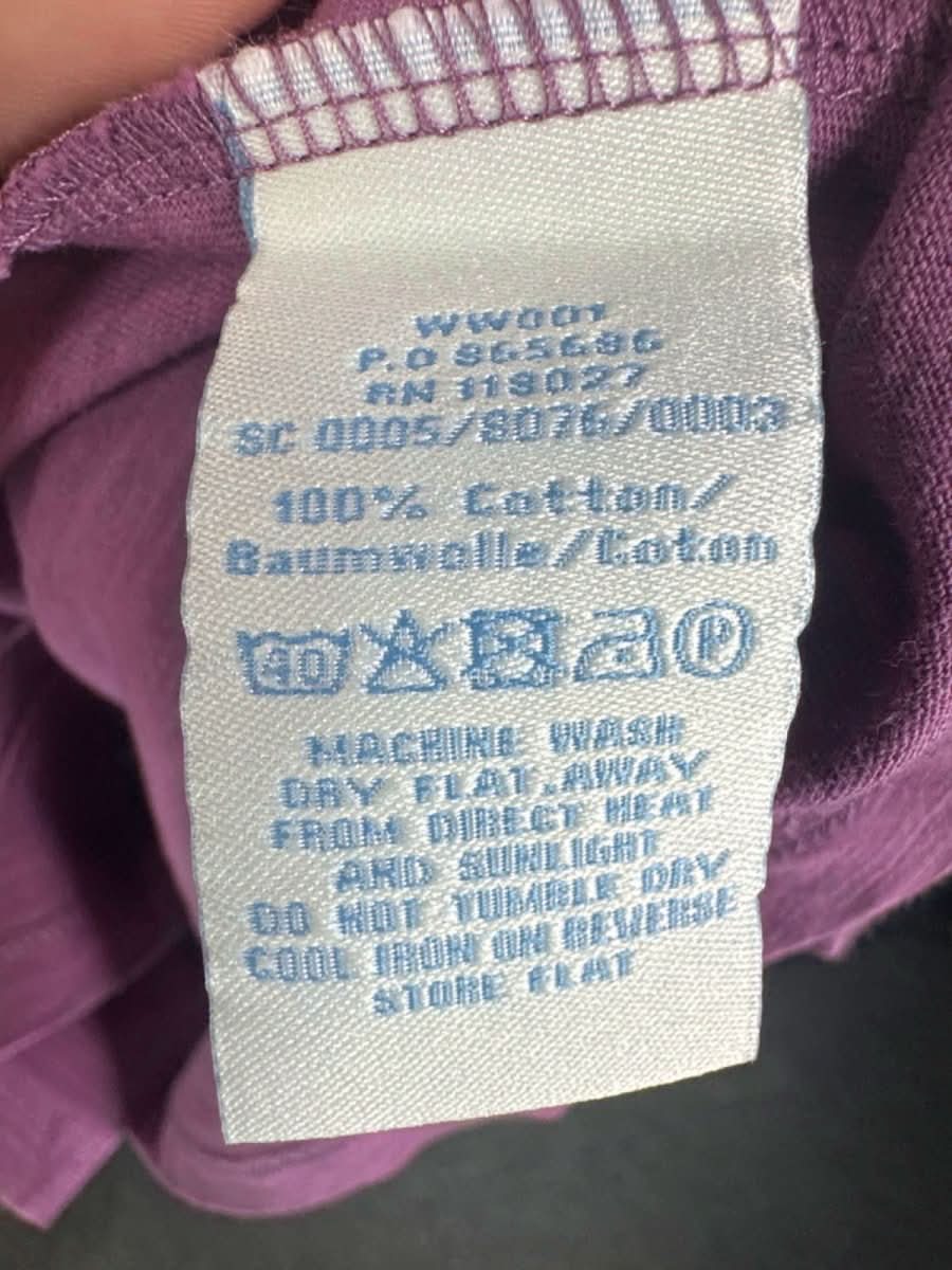 Boden Purple Notch Neck Jersey Shift Dress UK 10 - Reliked