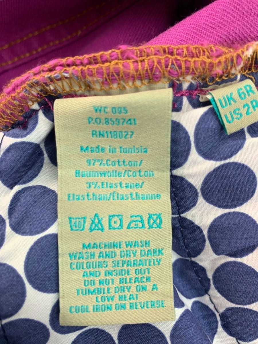 Boden Purple Straight Leg Jeans 6R - Reliked